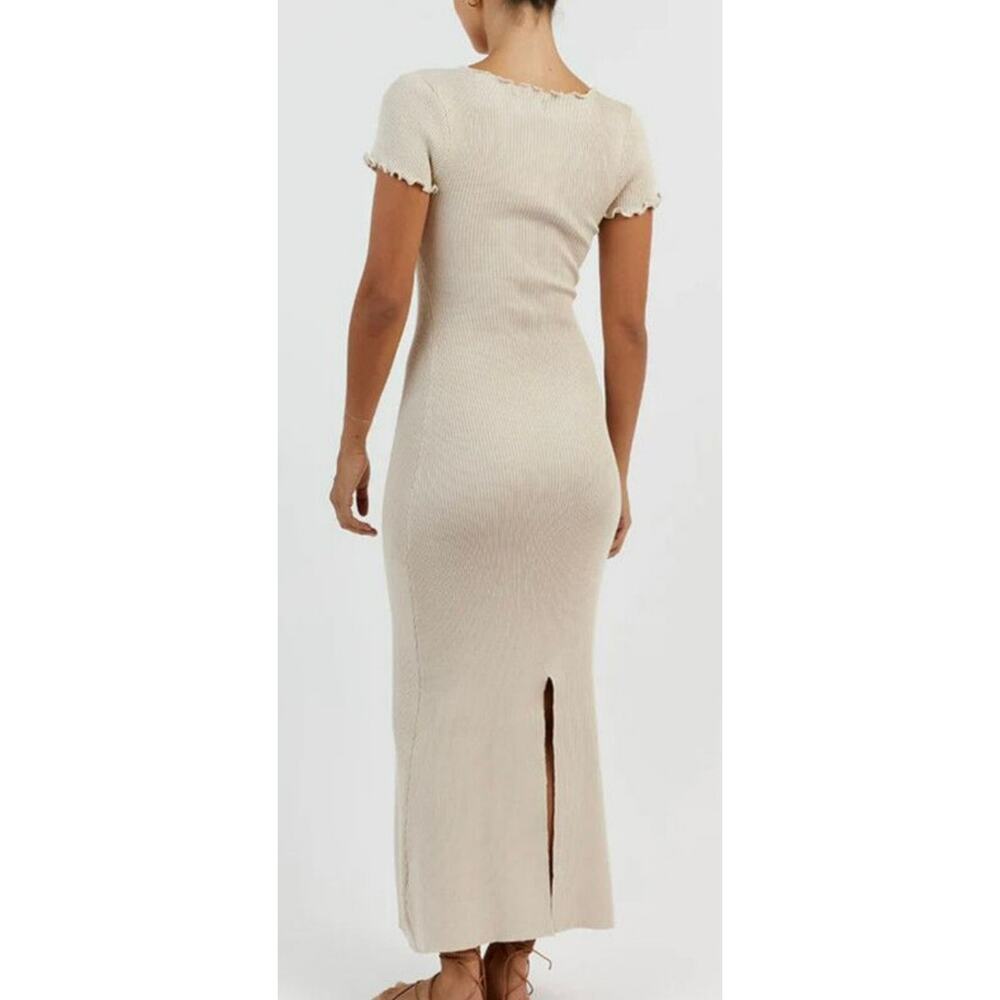 DISSH Cream Midi Dress - Picture 2 of 13